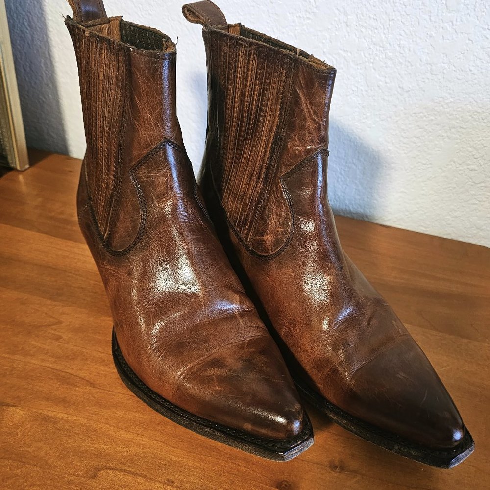 Frye Cowboy Boots - Sz 8.5 Excellent Quality